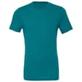 Miniatyrbild 1 av 3: Canvas Mens Triblend Crew Neck Plain Short Sleeve T-Shirt för män