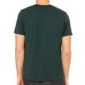 Miniatyrbild 2 av 2: Canvas Mens Triblend Crew Neck Plain Short Sleeve T-Shirt för män