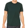 Miniatyrbild 1 av 2: Canvas Mens Triblend Crew Neck Plain Short Sleeve T-Shirt för män