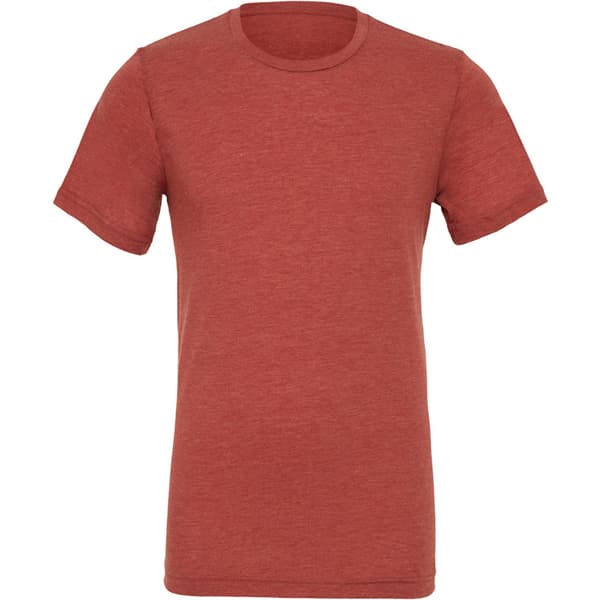 Canvas Mens Triblend Crew Neck Plain Short Sleeve T-Shirt för män