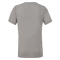 Miniatyrbild 2 av 3: Canvas Mens Triblend Crew Neck Plain Short Sleeve T-Shirt för män