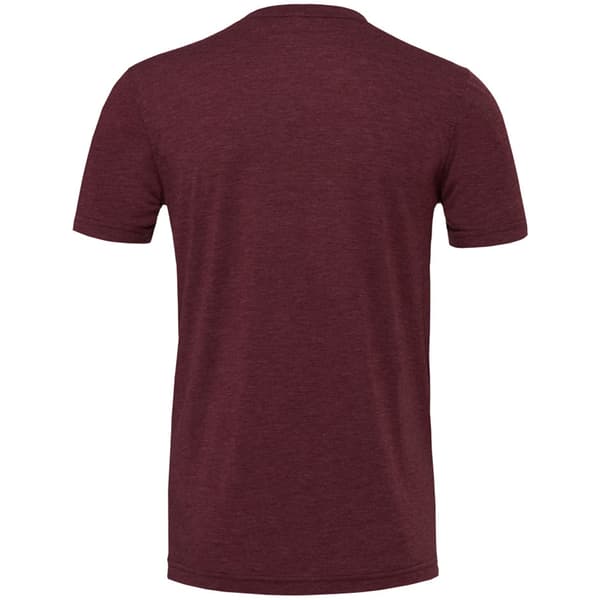 Canvas Mens Triblend Crew Neck Plain Short Sleeve T-Shirt för män
