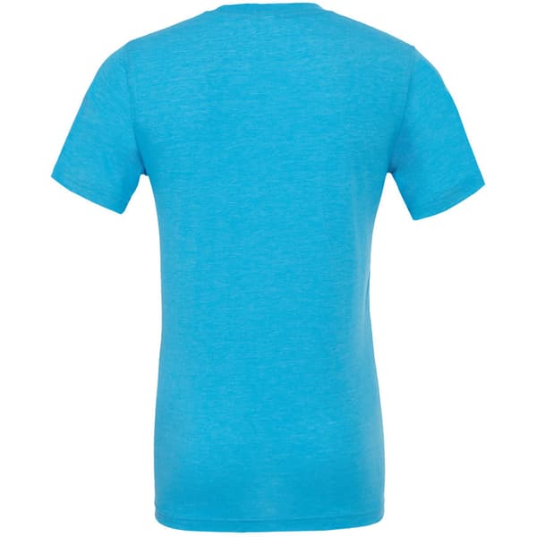 Canvas Mens Triblend Crew Neck Plain Short Sleeve T-Shirt för män