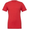 Miniatyrbild 1 av 2: Canvas Mens Triblend Crew Neck Plain Short Sleeve T-Shirt för män