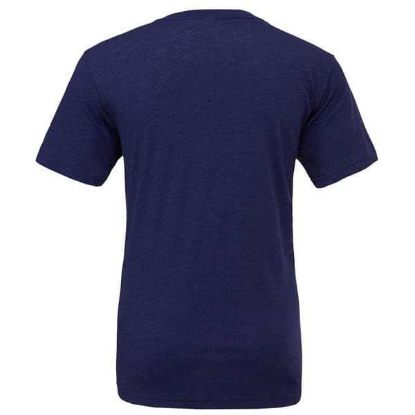 Canvas Mens Triblend Crew Neck Plain Short Sleeve T-Shirt för män