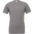 Miniatyrbild 1 av 2: Canvas Mens Triblend Crew Neck Plain Short Sleeve T-Shirt för män