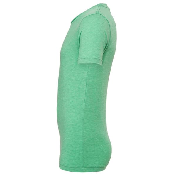 Canvas Mens Triblend Crew Neck Plain Short Sleeve T-Shirt för män