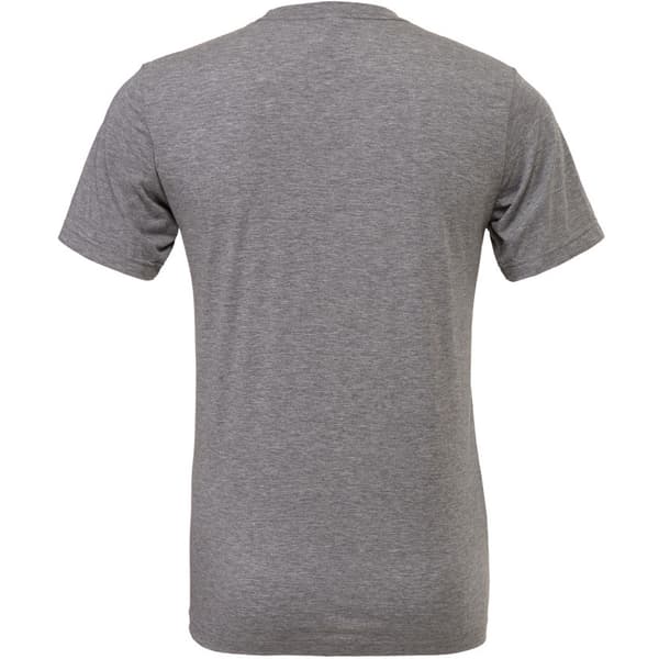 Canvas Mens Triblend Crew Neck Plain Short Sleeve T-Shirt för män