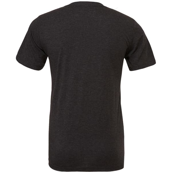 Canvas Mens Triblend Crew Neck Plain Short Sleeve T-Shirt för män