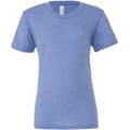 Miniatyrbild 1 av 2: Canvas Mens Triblend Crew Neck Plain Short Sleeve T-Shirt för män