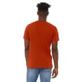 Miniatyrbild 2 av 3: Canvas Mens Triblend Crew Neck Plain Short Sleeve T-Shirt för män