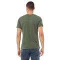 Miniatyrbild 2 av 3: Canvas Mens Triblend Crew Neck Plain Short Sleeve T-Shirt för män