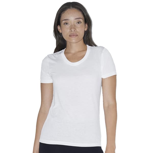American Apparel Kvinnor/Damer kortärmad sublimations T-shirt
