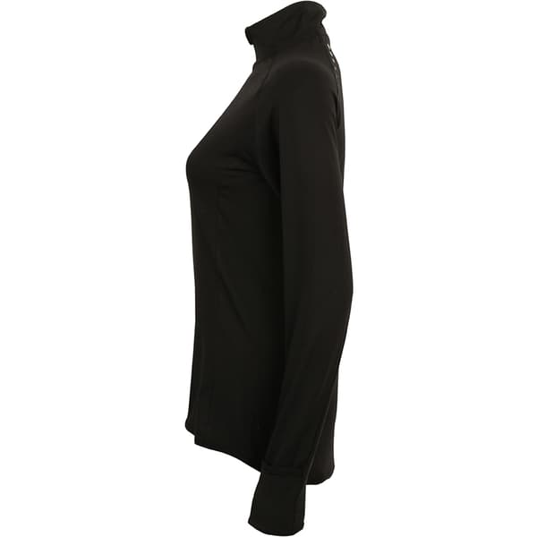 Tombo Womens/Ladies Long Sleeve Zip Neck Performance Top