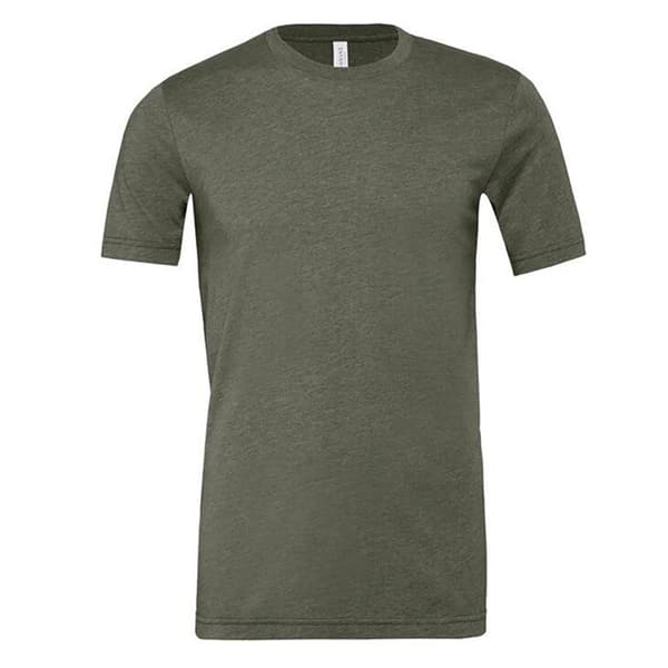 Bella + Canvas Adults Unisex Heather CVC T-Shirt