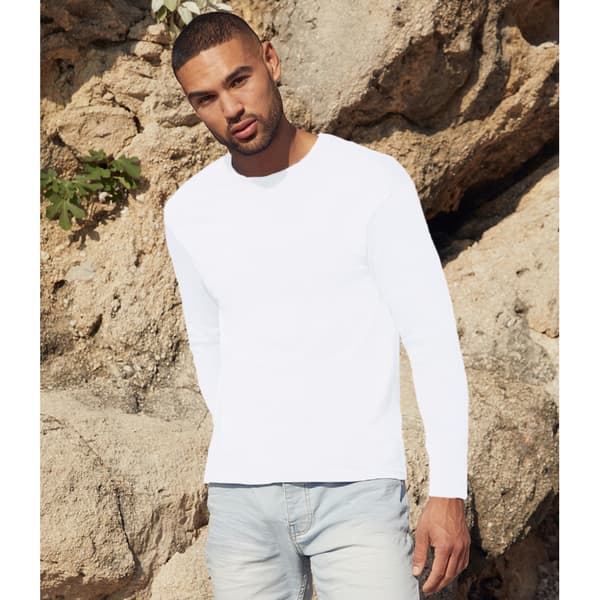 Fruit Of The Loom Mens Original Long Sleeve T-Shirt