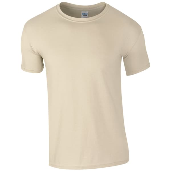 Gildan Herre kortærmet T-shirt i blød stil med korte ærmer