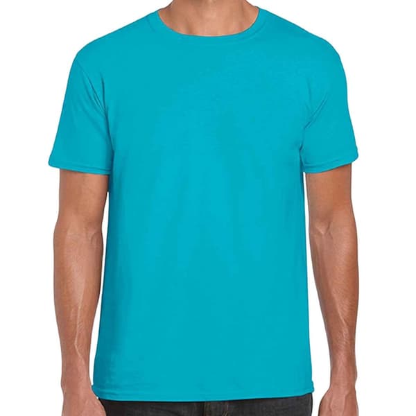 Gildan Herre kortærmet T-shirt i blød stil med korte ærmer