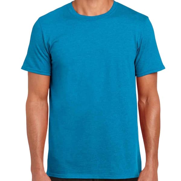 Gildan Herre kortærmet T-shirt i blød stil med korte ærmer