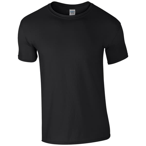 Gildan Herre kortærmet T-shirt i blød stil med korte ærmer