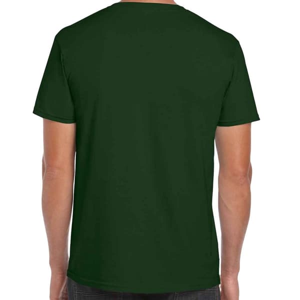 Gildan Herre kortærmet T-shirt i blød stil med korte ærmer