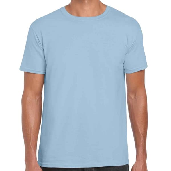 Gildan Herre kortærmet T-shirt i blød stil med korte ærmer
