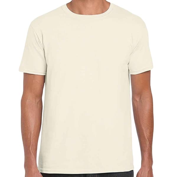 Gildan Herre kortærmet T-shirt i blød stil med korte ærmer
