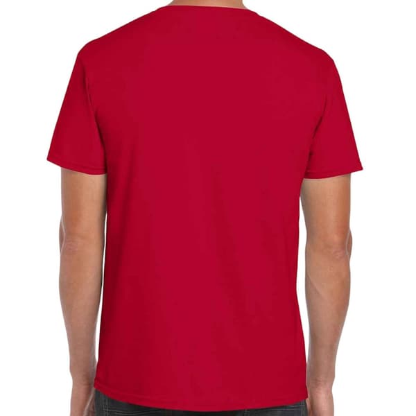 Gildan Herre kortærmet T-shirt i blød stil med korte ærmer