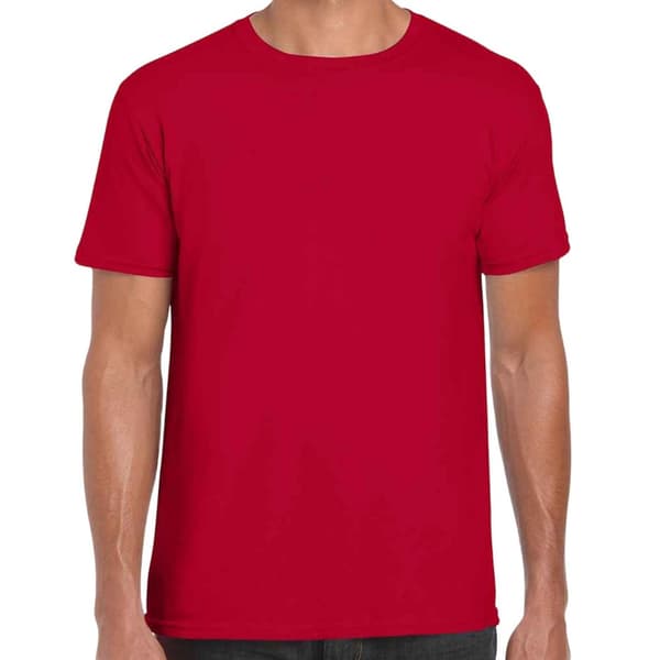 Gildan Herre kortærmet T-shirt i blød stil med korte ærmer