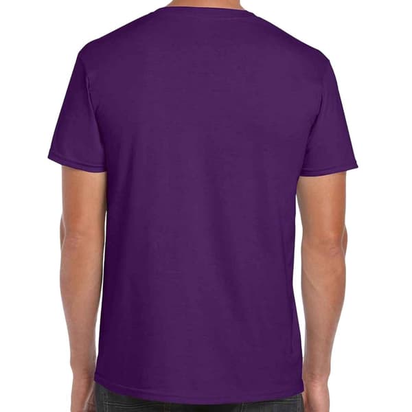 Gildan Herre kortærmet T-shirt i blød stil med korte ærmer
