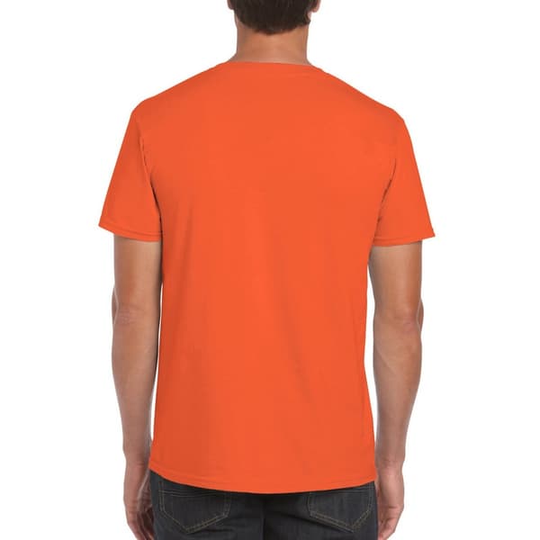 Gildan Herre kortærmet T-shirt i blød stil med korte ærmer