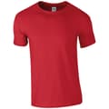 Miniatyrbillede 1 af 2: Gildan Herre kortærmet T-shirt i blød stil med korte ærmer
