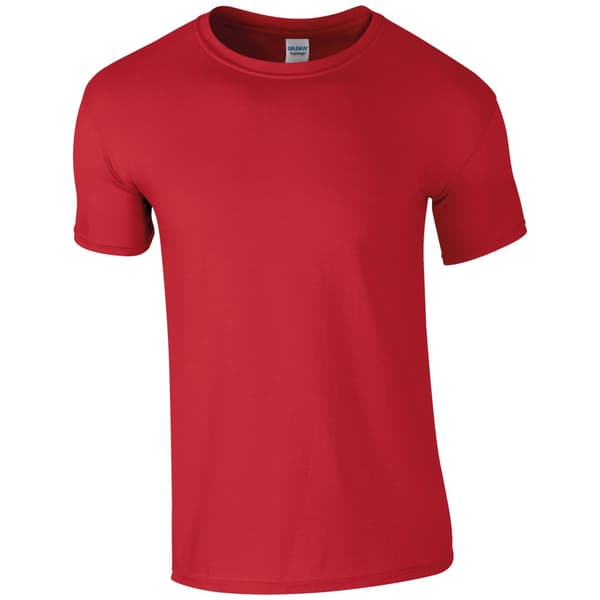 Gildan Herre kortærmet T-shirt i blød stil med korte ærmer