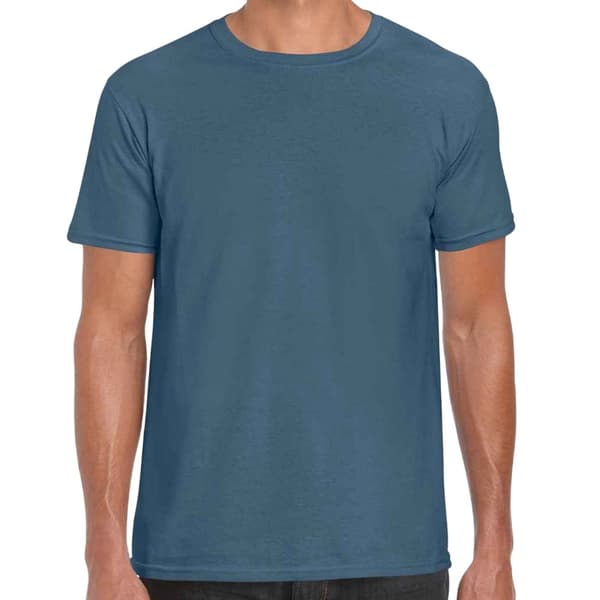 Gildan Herre kortærmet T-shirt i blød stil med korte ærmer