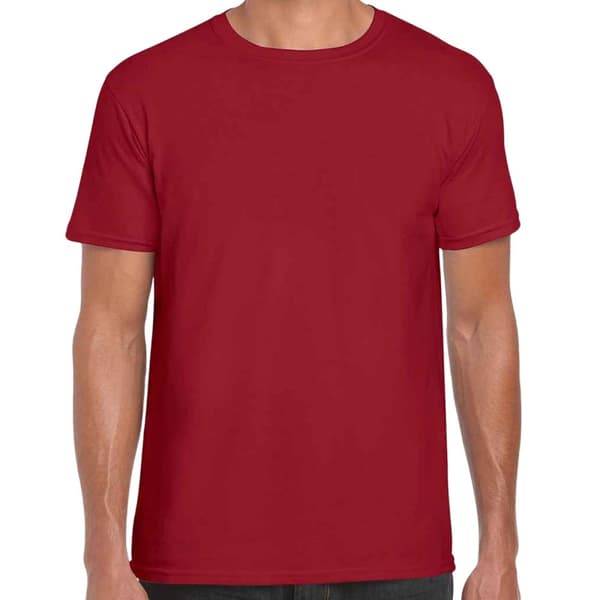 Gildan Herre kortærmet T-shirt i blød stil med korte ærmer