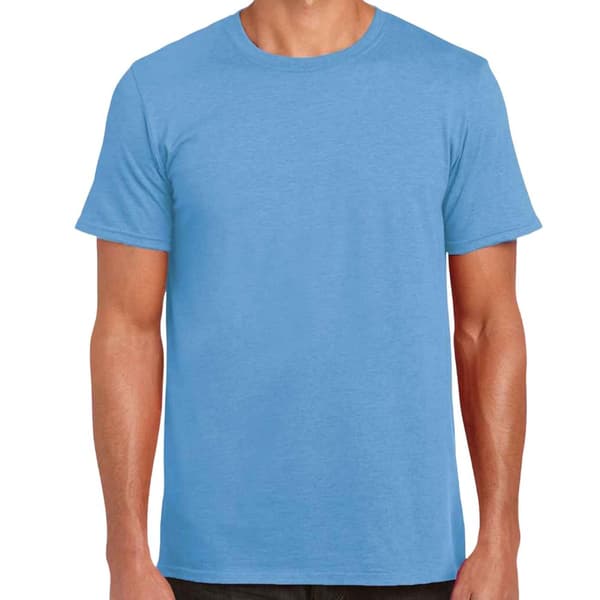 Gildan Herre kortærmet T-shirt i blød stil med korte ærmer