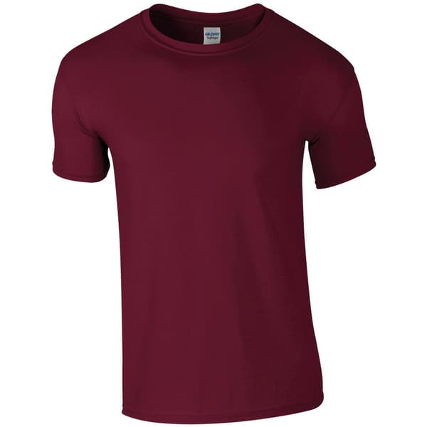 Gildan Herre kortærmet T-shirt i blød stil med korte ærmer