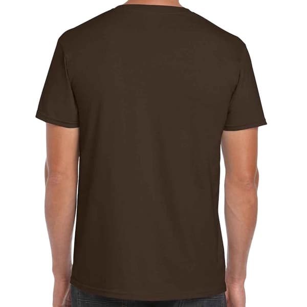 Gildan Herre kortærmet T-shirt i blød stil med korte ærmer