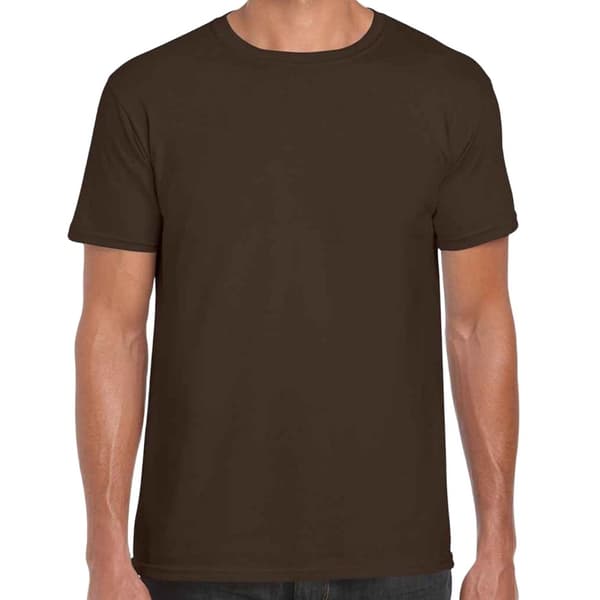 Gildan Herre kortærmet T-shirt i blød stil med korte ærmer