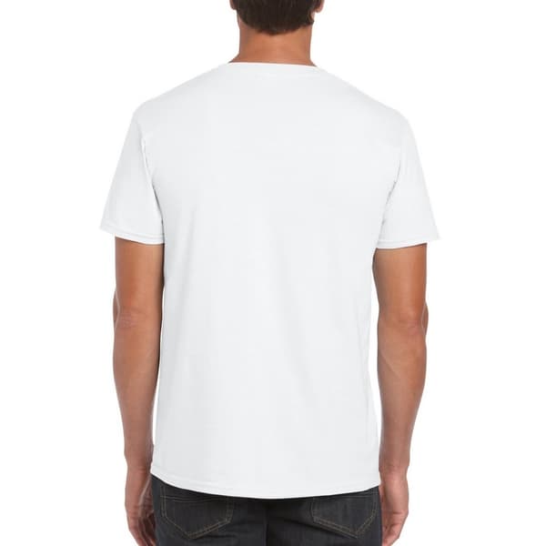 Gildan Herre kortærmet T-shirt i blød stil med korte ærmer