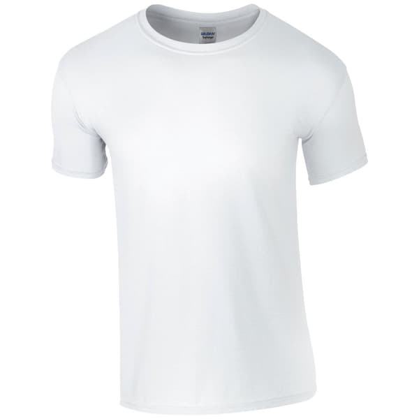 Gildan Herre kortærmet T-shirt i blød stil med korte ærmer