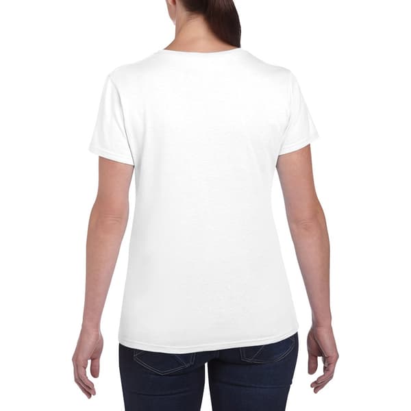Gildan Ladies/Womens Heavy Cotton Missy Fit kortärmad T-shirt med tung bomull
