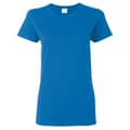 Miniatyrbild 1 av 4: Gildan Ladies/Womens Heavy Cotton Missy Fit kortärmad T-shirt med tung bomull