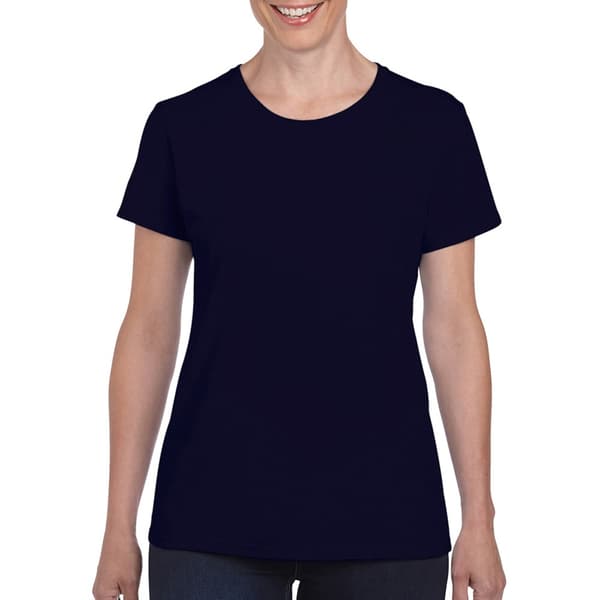 Gildan Ladies/Womens Heavy Cotton Missy Fit kortärmad T-shirt med tung bomull