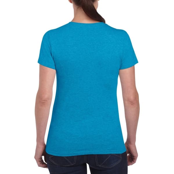 Gildan Ladies/Womens Heavy Cotton Missy Fit kortärmad T-shirt med tung bomull