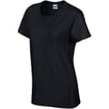 Miniatyrbild 3 av 5: Gildan Ladies/Womens Heavy Cotton Missy Fit kortärmad T-shirt med tung bomull