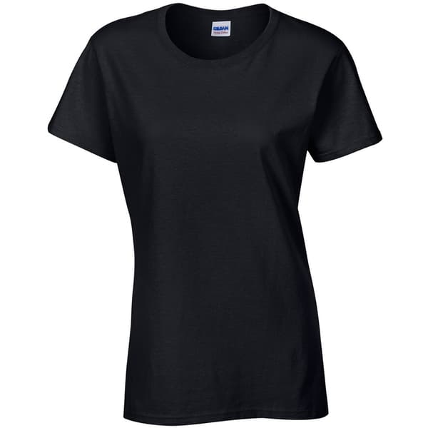 Gildan Ladies/Womens Heavy Cotton Missy Fit kortärmad T-shirt med tung bomull