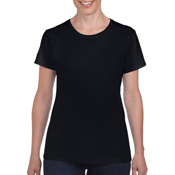 Gildan Ladies/Womens Heavy Cotton Missy Fit kortärmad T-shirt med tung bomull
