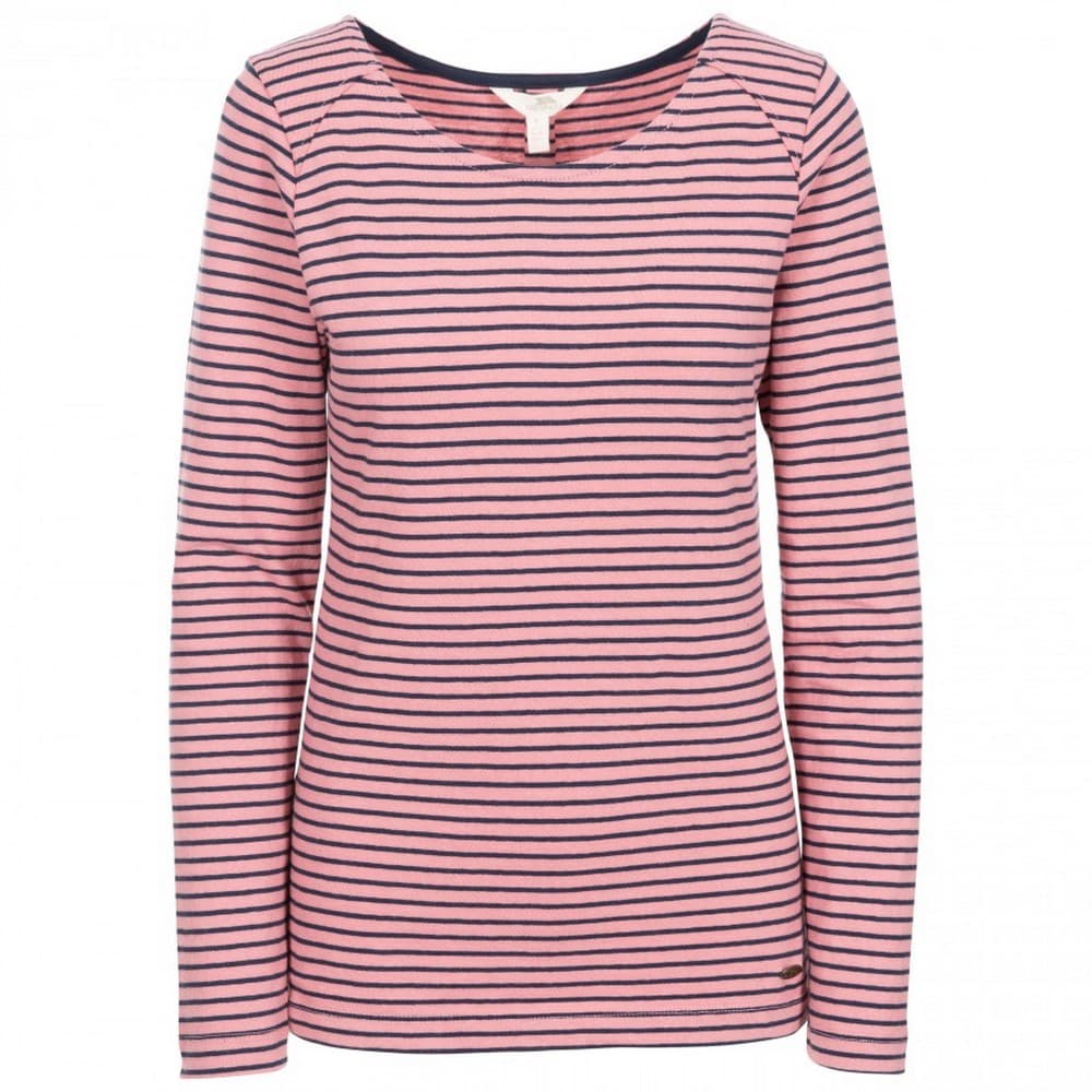 Trespass Womens Moomba randig långärmad t-shirt med lång ärm