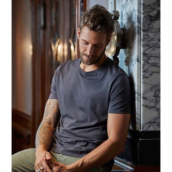 Tee Jays Herre luksus bomulds T-shirt